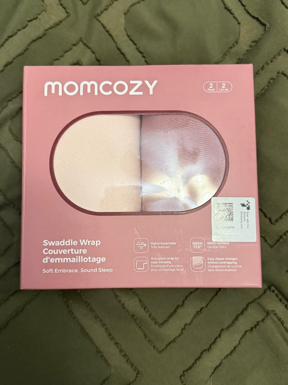 Momcozy Velcro swaddles